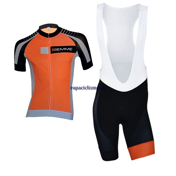 2017 Maillot Biemme Moody Tirantes Mangas Cortas naranja